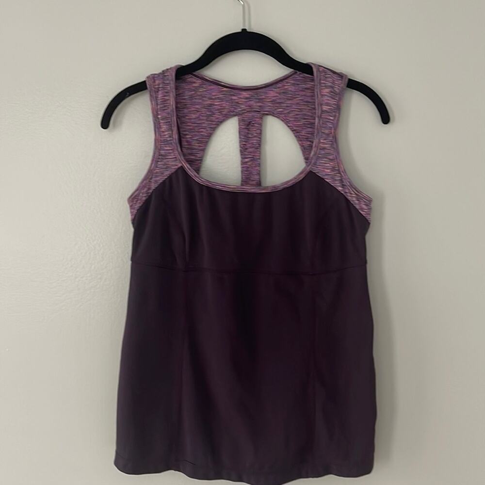Prana Yoga Fitness Athletic Tank Color Purple Size M